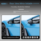 Jinglifang 1:24 Scale Die-Cast Alloy Model Toy Compatible with Lamborghini Aventador - Opening Doors, Sound & Light, Pull-Back Function, Shock Absorption, Steering & Adjustable Rear Wing - Supercar Collection