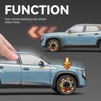 Chezhi 1:24 Scale Die-Cast Alloy Model Toy Compatible with BMW XM - Opening Doors, Sound & Light, Pull-Back Function, Shock Absorption, Steering, Horn & Removable Fuel Cap - Luxury Performance SUV Collection