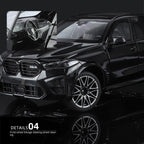 BMW X5 M Black Mamba, modelo estático de aleación fundida a presión, con licencia, escala 1:18: puertas que se abren, amortiguación, dirección, asientos ajustables y espejos plegables. Colección SUV de alto rendimiento de lujo.