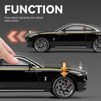 Chezhi 1:24 Scale Die-Cast Alloy Model Toy Compatible with Rolls-Royce Spectre - Starlight Headliner, Foldable Spirit of Ecstasy, Removable Fuel Cap, Foldable Mirrors, Opening Doors, Sound & Light, Pull-Back Function, Shock Absorption, Steering & Horn
