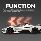 Chezhi 1:24 Scale Die-Cast Alloy Model Toy Compatible with Apollo Intensa Emozione - Opening Doors, Sound & Light, Pull-Back Function, Shock Absorption, Steering & Horn - Hypercar Collection