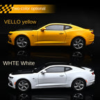 Black Mamba 1:18 Scale Licensed Chevrolet Camaro Die-Cast Alloy Static Model - Opening Doors, Shock Absorption, Steering, Adjustable Seats & Foldable Mirrors - Muscle Car Collection