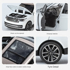 QiYi 1:32 Licensed Land Rover Range Rover SV 2022 Die-Cast Alloy Model - Official Luxury SUV with Opening Doors, Sound & Light, Pull-Back Action & Shock Absorption