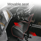 Black Mamba 1:24 Scale Licensed BMW X5 M Die-Cast Alloy Model Toy - Opening Doors, Sound & Light, Pull-Back Function, Shock Absorption, Steering, Horn & Adjustable Seats - Luxury Performance SUV Collection