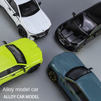 Jinglifang 1:24 Scale Die-Cast Alloy Model Toy Compatible with BMW XM - Opening Doors, Sound & Light, Pull-Back Function, Shock Absorption & Steering - Luxury Performance SUV Collection