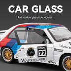 Chezhi 1:24 Track Edition Die-Cast Alloy Model - Compatible with BMW M3 - High-Performance Sedan with Opening Doors, Sound & Light, Pull-Back Action, Shock Absorption, Steering, Horn, Foldable Mirrors & Opening Fuel Cap
