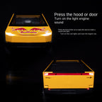 OK 1:32 Scale Die-Cast Alloy Model Toy Compatible with Tesla Cybertruck Red Bull Edition - Opening Doors, Sound & Light, Pull-Back Function & Shock Absorption - Energy Drink Collaboration Collection