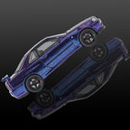 Jinglifang 1:32 Scale Die-Cast Alloy Model Toy Compatible with Nissan Skyline GT-R R34 - Opening Doors, Sound & Light, Pull-Back Function - JDM Sports Car Collection