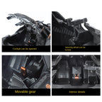 QiYi 1:24 Licensed Batman Tumbler Alloy Model - Official “The Dark Knight Trilogy” Movie Replica with Spray Effect, Sound & Light, and Shock Absorption - Limited Collector‘s Edition