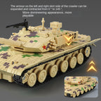 XHD 1:35 Scale Type 99A Main Battle Tank Die-Cast Alloy Model Toy - Smoke Effect, Opening Hatches, Sound & Light, Pull-Back Function - Modern Armor Collection