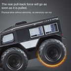 XHD 1:24 Scale Die-Cast Alloy Model Toy Compatible with SHERP All-Terrain Vehicle - Opening Doors, Sound & Light, Pull-Back Function & Shock Absorption - Extreme Off-Road Collection
