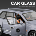 Chezhi 1:20 Die-Cast Alloy Model - Compatible with Rolls-Royce Cullinan Black Badge - Ultimate Luxury SUV with Starlight Headliner, Foldable Spirit of Ecstasy, Umbrella Model, Opening Doors, Sound & Light, Pull-Back Action, Shock Absorption & Steering