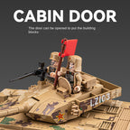 Chezhi 1:35 Scale Type 99A Main Battle Tank Die-Cast Alloy Model Toy - Smoke Effect, Movable Tracks & Wheels, Opening Hatches, Sound & Light, Pull-Back Function - Modern Armor Collection