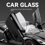 Chezhi 1:24 Die-Cast Alloy Model - Compatible with Maserati MC20 Supercar - Feature-Packed with Retractable Roof Panel, Opening Doors, Realistic Sound & Light, Pull-Back Action, Steering, Shock Absorption & Horn