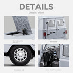 Chezhi 1:18 Die-Cast Alloy UAZ “Patriot” / “Hunter” Model - Russian Off-Road SUV with Opening Doors, Sound & Light, Pull-Back, Shock Absorption, Openable Roof & Foldable Mirrors