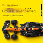 CCA 1:24 Scale Licensed McLaren F1 Team MCL60 Race Car Die-Cast Alloy Static Model - Steering & Rolling Function with Display Base, Australian GP / British GP / Monaco GP Editions - Official F1 Motorsport Collection