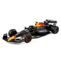 Black Mamba 1:24 Scale Licensed Red Bull RB19 Max Verstappen F1 Racing Car Die-Cast Alloy Static Model with Display Base - Front Wheel Steering - Official F1 Motorsport Collection